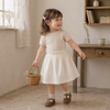 Bella Knit Top & Skirt – Lekki i przewiewny – letni zestaw dziecięcy z dzianiny