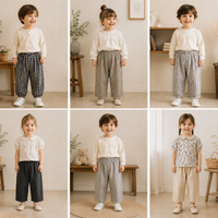 Thumbnail for Plaid Cotton Pants – Lekkie i przewiewne – spodnie w stylu balonowym/haremowym
