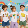 Boys & Girls Summer Tee – Komfort i zabawa – koszulka dziecięca z zabawnym nadrukiem