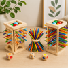 Wooden Stick Battle Game – Myślenie i interakcja – strategiczna gra planszowa