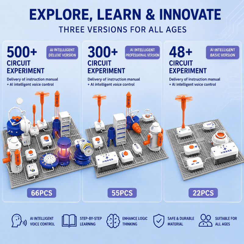 AI Voice Building Blocks – Edukacyjny i interaktywny – zestaw klocków