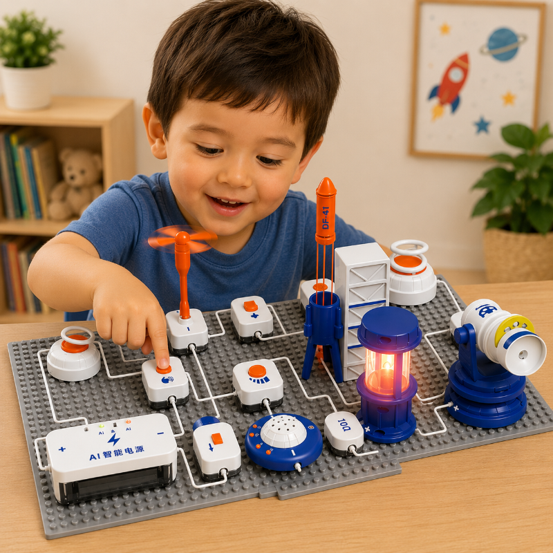 AI Voice Building Blocks – Edukacyjny i interaktywny – zestaw klocków