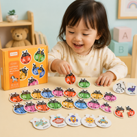 Thumbnail for Wooden Letter Matching Game – Nauka i zabawa – Puzzle z alfabetem