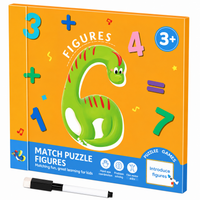 Thumbnail for SmartMatch – Zabawa i nauka – magnetyczna książeczka 2 w 1 do rysowania i układania puzzli