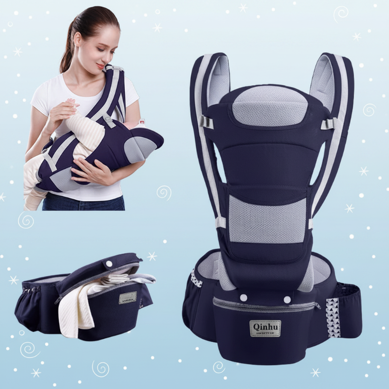 CozyCarry – Praktyczny i regulowany – nosidełko dla dzieci 3 w 1