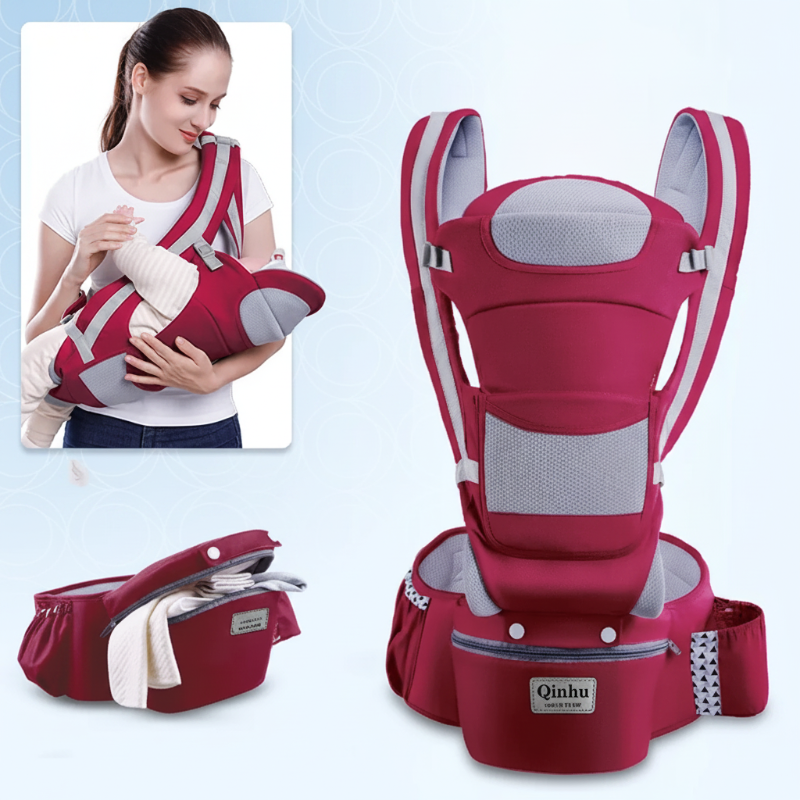 CozyCarry – Praktyczny i regulowany – nosidełko dla dzieci 3 w 1
