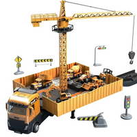 Thumbnail for ConstructoKids – Nauka i budowanie – zestaw 2 w 1 z ciężarówką budowlaną