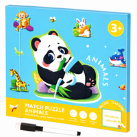 Thumbnail for SmartMatch – Zabawa i nauka – magnetyczna książeczka 2 w 1 do rysowania i układania puzzli
