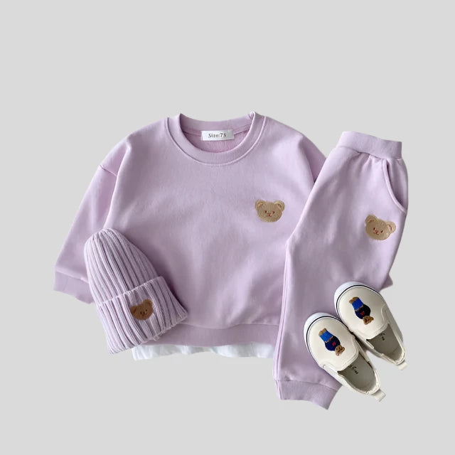 Mini Fashion™ - Dziecięcy dresik w misie - Odzież dla dzieci