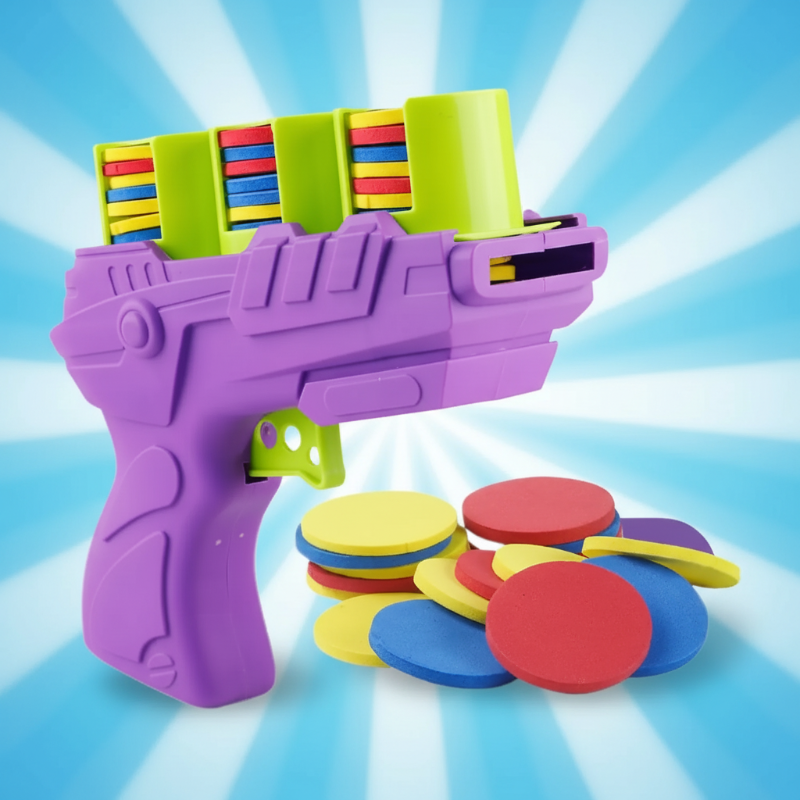 FunGun – Bezpieczne i edukacyjne – zestaw do strzelania z pianki