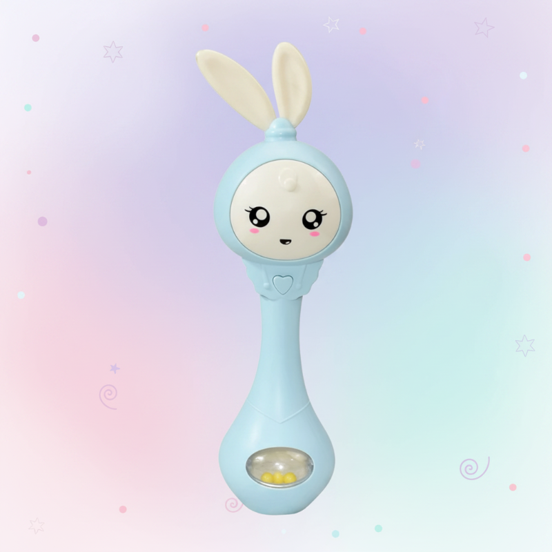 Fun Animal Rattle – Wesołe i edukacyjne – grzechotka dla niemowląt