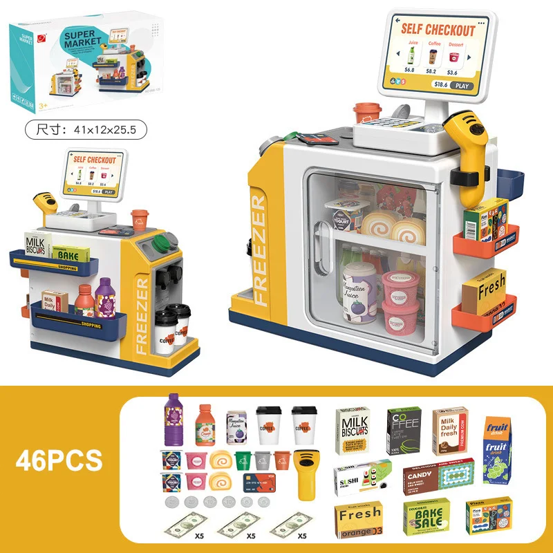 PlaySmart – Kreatywne i edukacyjne – zestaw do zabawy „Supermarket”