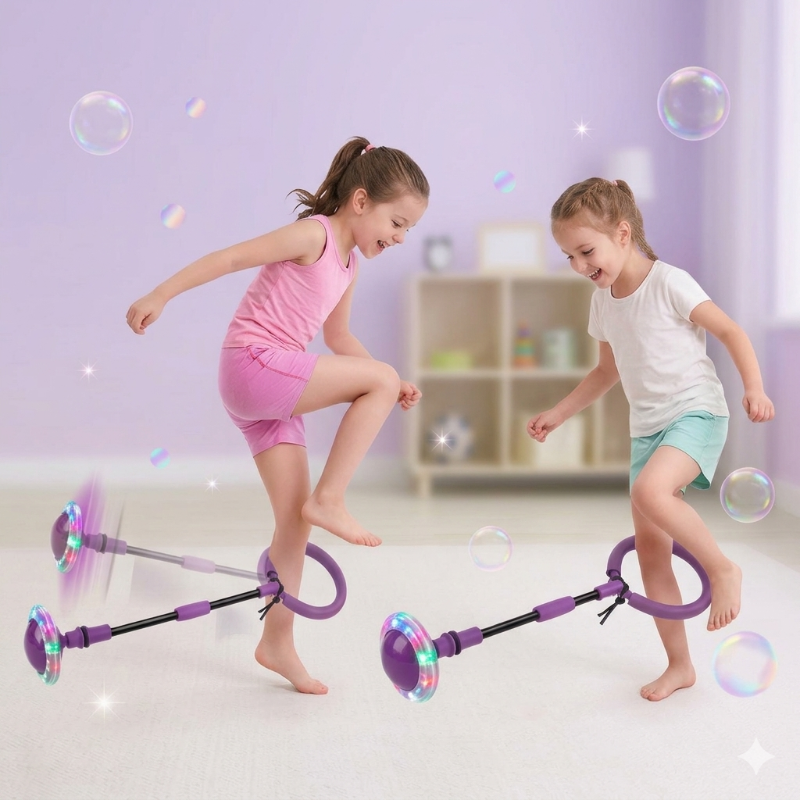 Flash Wheel Skip Ball – Aktywny i pełen energii – piłka do skakania na jedną nogę