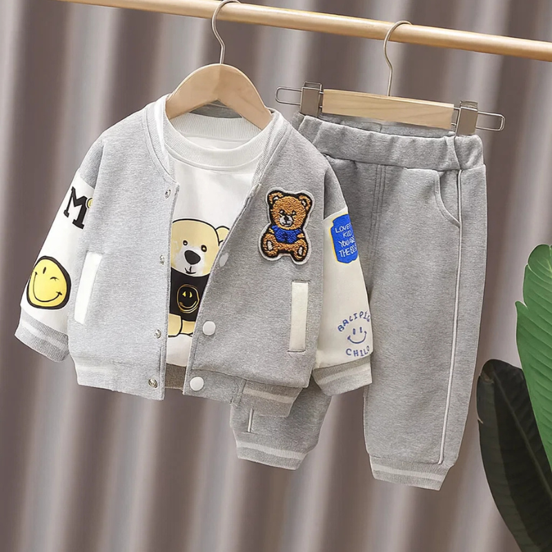 Mini Fashion™ - Maluch i przygoda - 3-częściowy zestaw ubrań