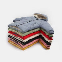 Thumbnail for CuddleCoat – Przytulna i chroniąca – bawełniana kurtka zimowa