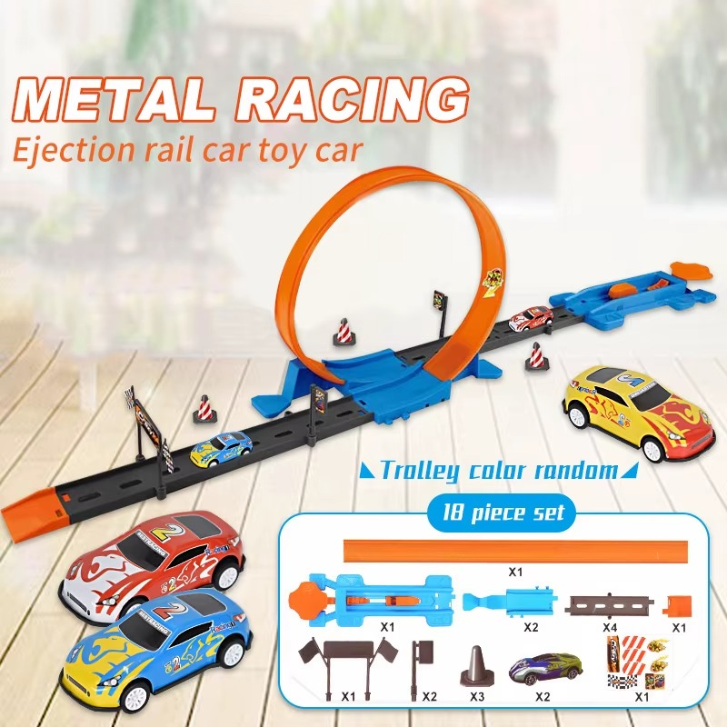 Double Race Track™ - Kreatywność i zabawa - Zapętlony tor wyścigowy