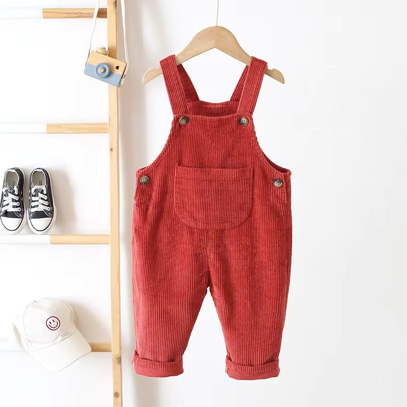 TinyTrend – Wygodne i stylowe – spodnie ogrodowe z dzianiny prążkowanej