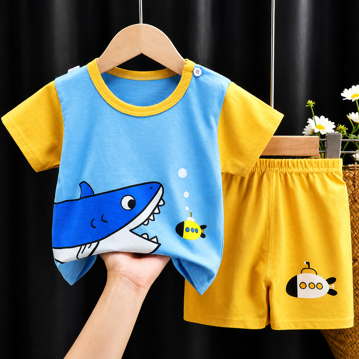Mini Fashion™ - Letni zestaw chłopięcy - Odzież dla chłopców