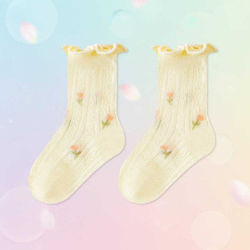 HappyToes – Kolorowe i urocze – skarpetki dla niemowląt (zestaw 5 sztuk)