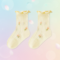 Thumbnail for HappyToes – Kolorowe i urocze – skarpetki dla niemowląt (zestaw 5 sztuk)
