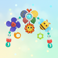 Thumbnail for BuzzBloom – Kolorowy i interaktywny – łuk zabawowy dla niemowląt