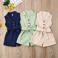Thumbnail for LittleLady – Elegancja i trendy – Kombinezon z wiązaniem w talii