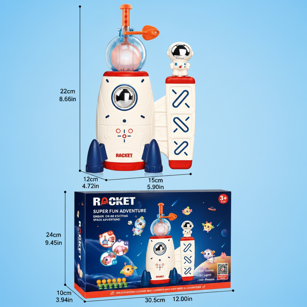 RocketFun – Kreatywność i magia – zestaw do tworzenia balonów