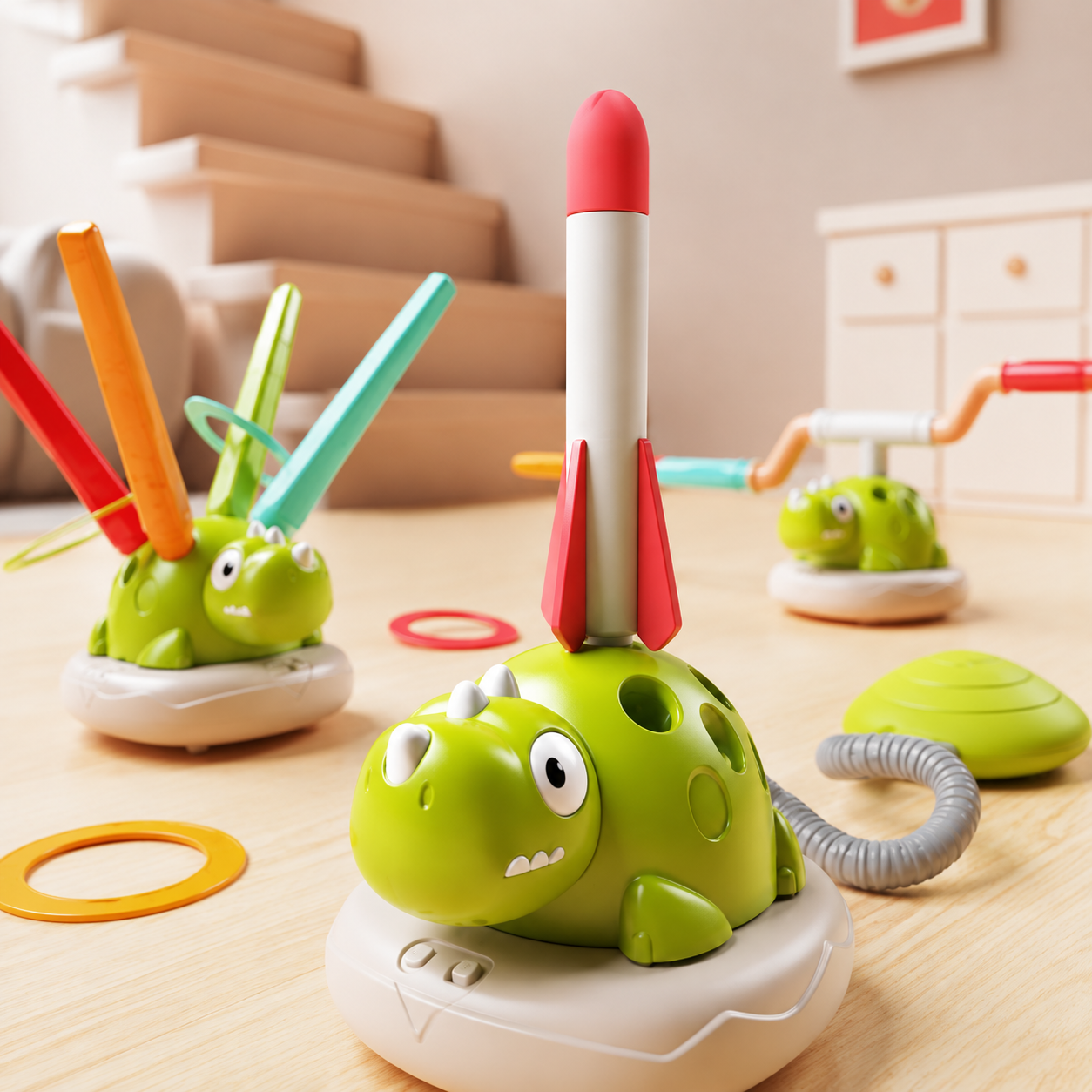 Ladybug Fun Set™ - Zabawka 3 w 1 - Gra zręcznościowa biedronka