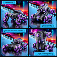 Thumbnail for CrazyWheels – Odważny i ekscytujący – cysterna RC z miotaczem żelowych kulek