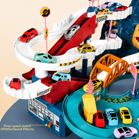Thumbnail for AutoWorld – Edukacyjny i interaktywny – zestaw do zabawy „Elektryczny parking wielopoziomowy”