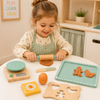 BakeBuddy – Kreatywne i edukacyjne – drewniany zestaw do pieczenia