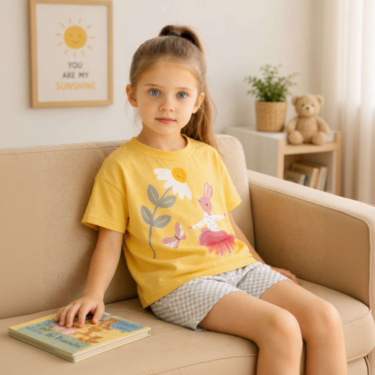 SunnyBloom – Zomer & Schattig – Dopasowany zestaw letni