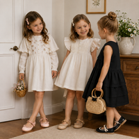 Thumbnail for MiniChic – Elegancja i styl – dziecięce kapcie z kokardką