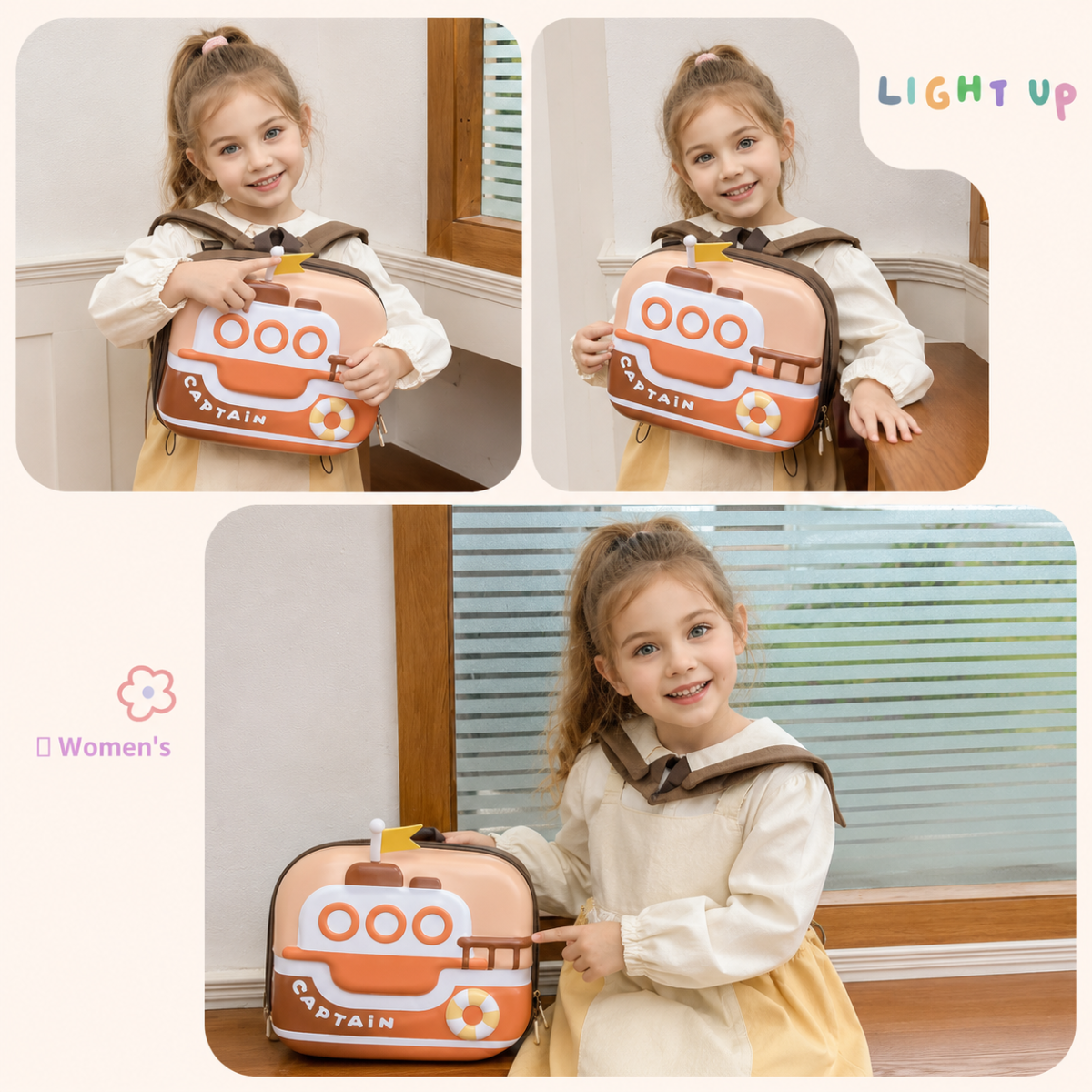 LittleCaptain – Fajny i praktyczny – plecak Captain