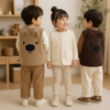 Baby Bear Fleece Vest – Ciepła i miękka – dziecięca kamizelka z motywem misia