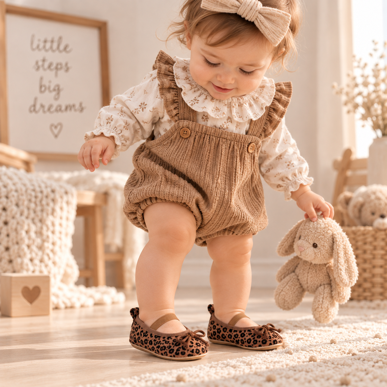 TinyStyle – Urocze i eleganckie – buciki dla dziewczynek w panterkę