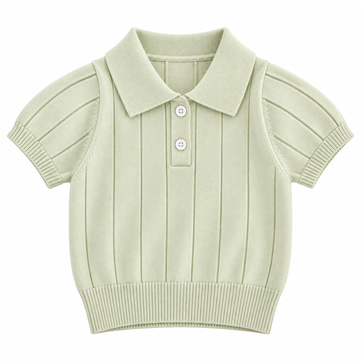 MiniLuxe – Elegancka i wygodna – koszulka polo z dzianiny