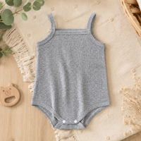 Thumbnail for Summer Bodysuit – Lekki i wygodny – dzianinowy body dla niemowląt