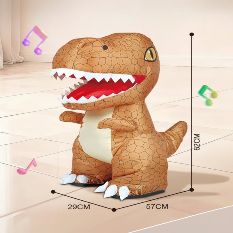 Inflatable Tyrannosaurus Rex – Zabawa i nauka – nadmuchiwany dinozaur sterowany pilotem