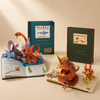 JurassicKids – Ekscytująca i edukacyjna – encyklopedia dinozaurów 3D w formie książki z wyskakującymi ilustracjami