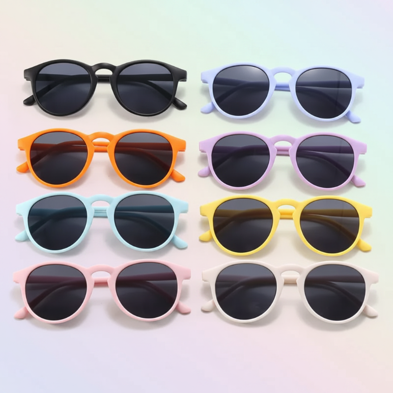 Kids Sunglasses Set – Ochrona przed promieniowaniem UV i zabawa – okulary przeciwsłoneczne dla dzieci