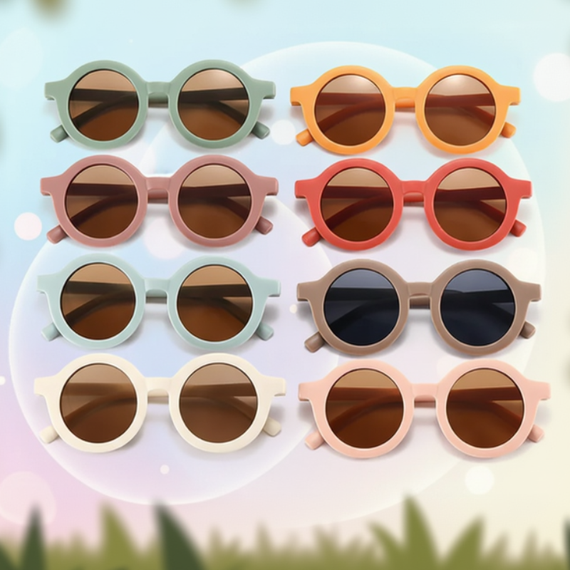 Kids Sunglasses Set – Ochrona przed promieniowaniem UV i zabawa – okulary przeciwsłoneczne dla dzieci