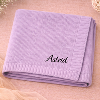 Thumbnail for Personalized Baby Blanket – Miękki i wyjątkowy – bawełniany koc z indywidualnym haftem