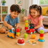 LittleBuilders – Interaktywny i bezpieczny – zestaw do zabawy z wózkiem widłowym