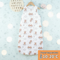 Thumbnail for LittleDreams – Miękki i oddychający – śpiworek dla niemowląt bez rękawów