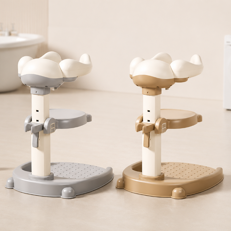 LittleSplash – Stabilny i bezpieczny – stojak pod prysznic dla niemowląt