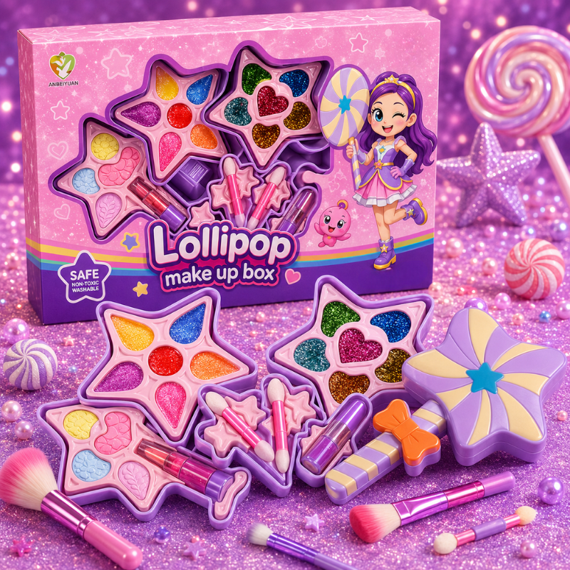 Make-Up Playset™ - Bezpieczny i stymulujący kreatywność - magiczny makijaż