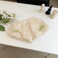 Thumbnail for LovelyBloom – Miękkie i urocze – dziecięce spodenki z falbankami i kokardką