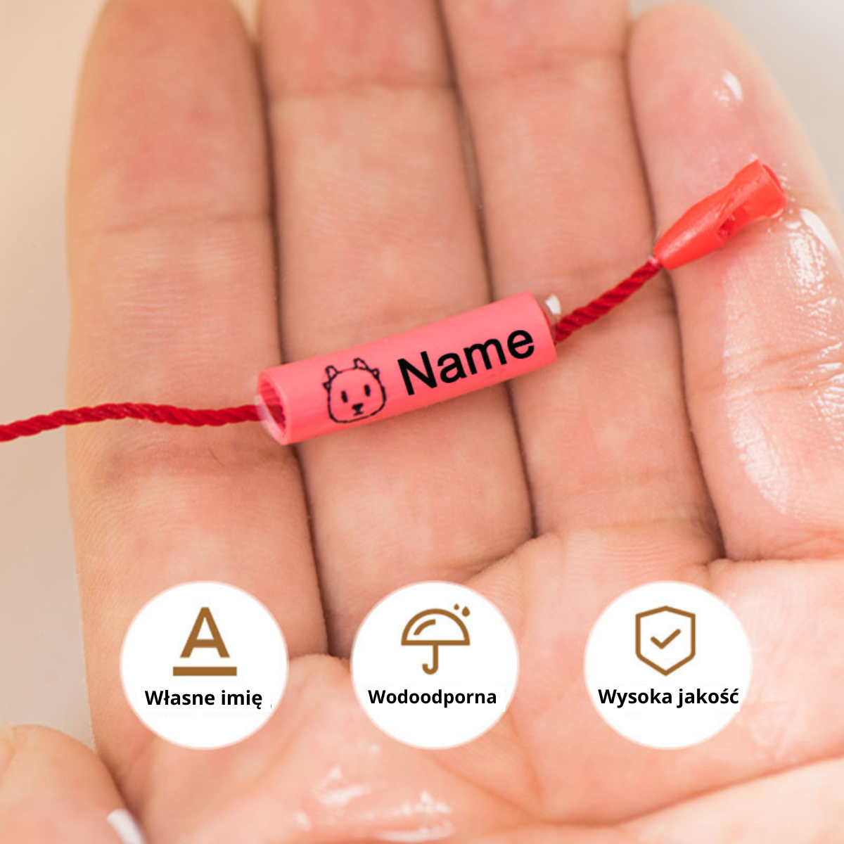 TagBuddy – Bezpieczny i osobisty – spersonalizowana etykieta z imieniem