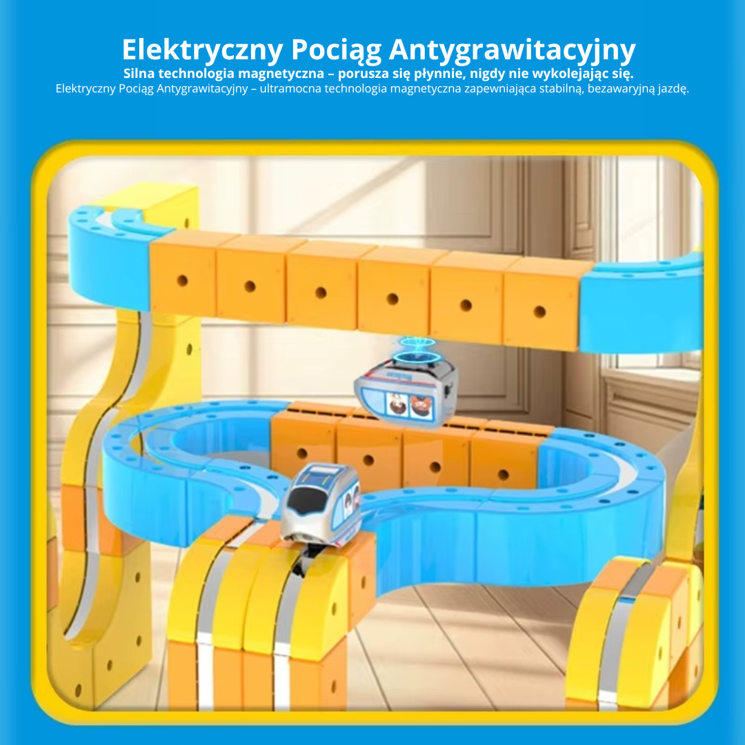 MagniTrack – Kreatywny i elektryczny – Antygrawitacyjny pociąg elektryczny